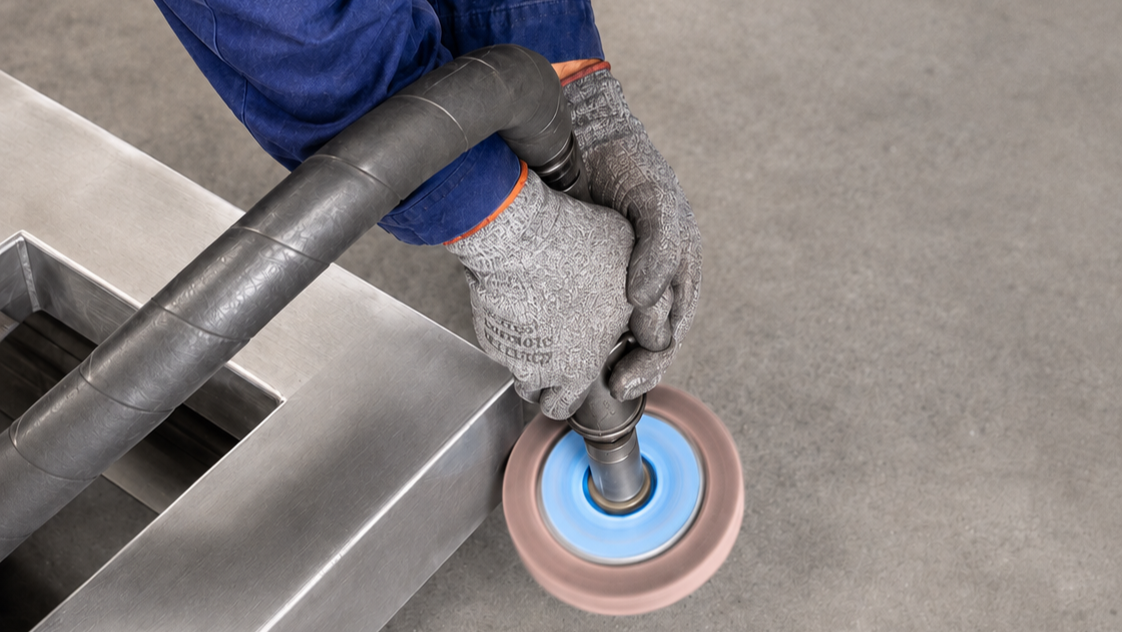 Buffing and surface finishing