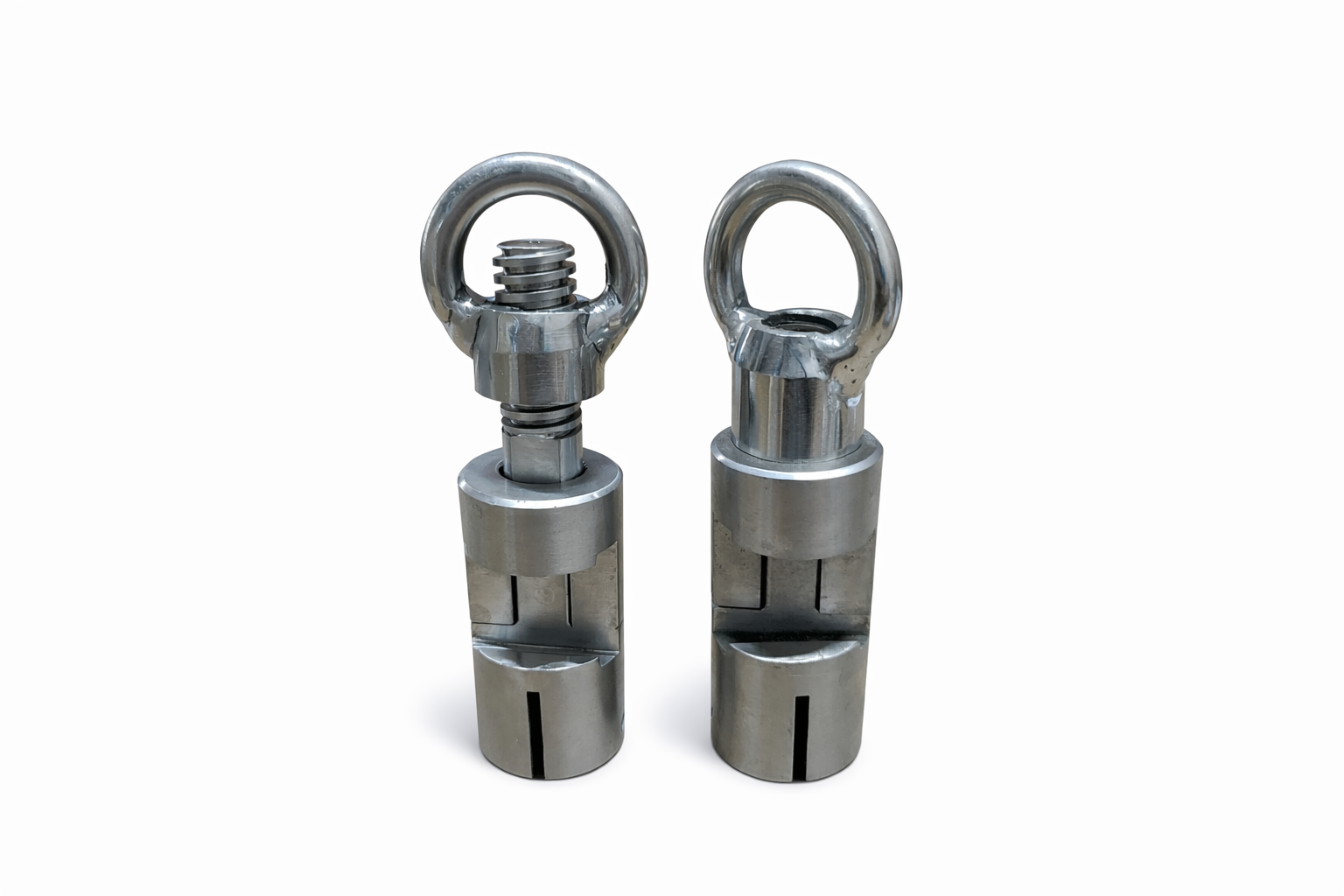 Precision machined J bolt clamps