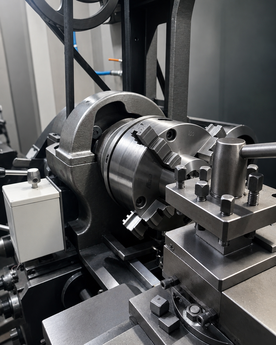 Traditional lathe machine